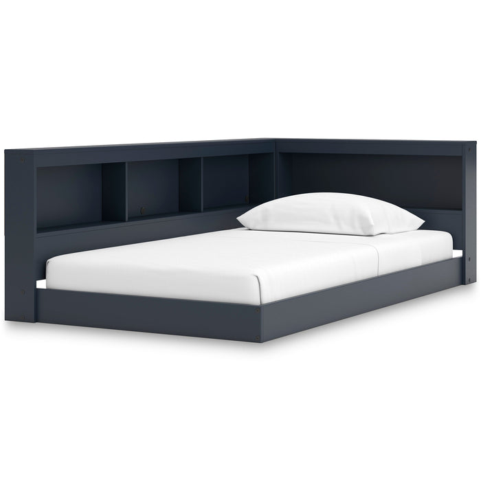 Simmenfort Navy Blue Youth Bookcase Storage Bedroom Set - Gate FurnitureYouth Bedroom Set