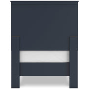 Simmenfort Navy Blue Youth Platform Bedroom Set - Lara FurnitureYouth Bedroom Set