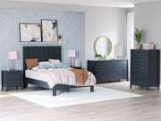 Simmenfort Navy Blue Youth Platform Bedroom Set - Lara FurnitureYouth Bedroom Set