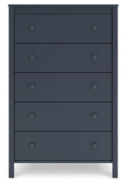 Simmenfort Navy Blue Youth Platform Bedroom Set - Lara FurnitureYouth Bedroom Set