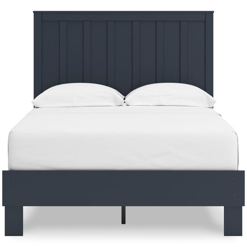 Simmenfort Navy Blue Youth Platform Bedroom Set - Lara FurnitureYouth Bedroom Set