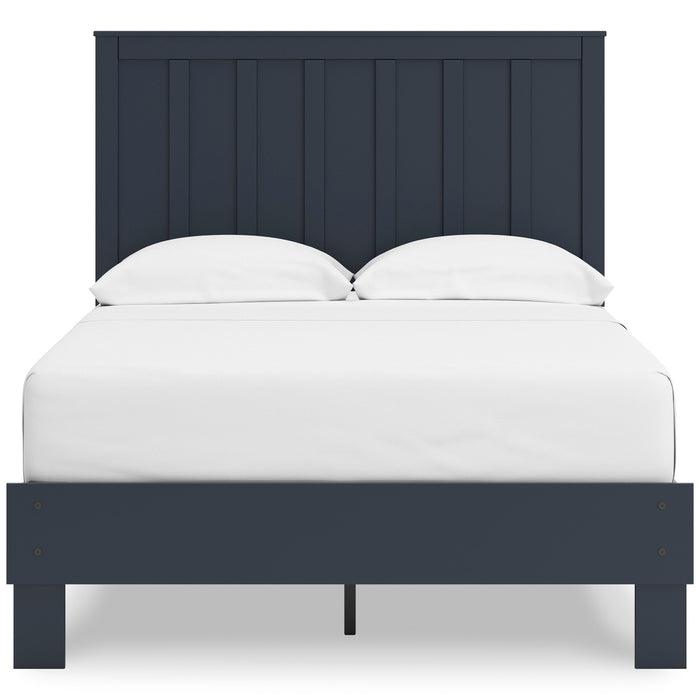 Simmenfort Navy Blue Youth Platform Bedroom Set - Gate FurnitureYouth Bedroom Set