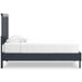 Simmenfort Navy Blue Youth Platform Bedroom Set - Gate FurnitureYouth Bedroom Set