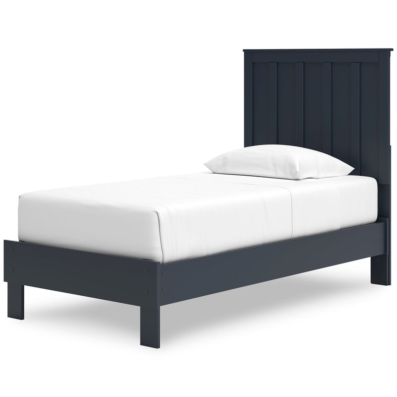 Simmenfort Navy Blue Youth Platform Bedroom Set - Lara FurnitureYouth Bedroom Set