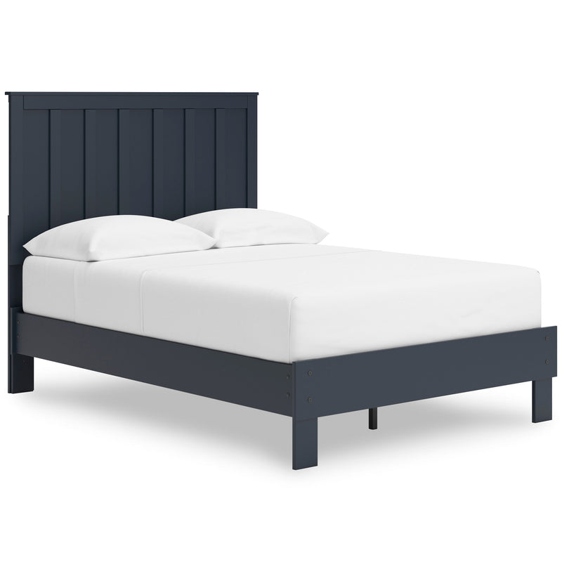Simmenfort Navy Blue Youth Platform Bedroom Set - Lara FurnitureYouth Bedroom Set