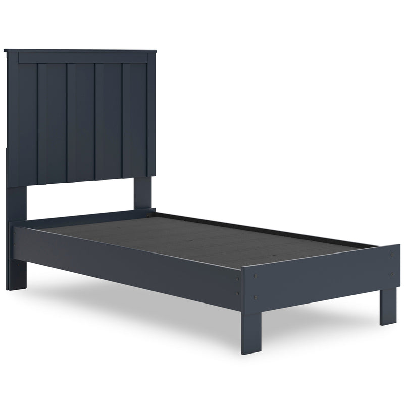Simmenfort Navy Blue Youth Platform Bedroom Set - Lara FurnitureYouth Bedroom Set