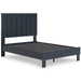 Simmenfort Navy Blue Youth Platform Bedroom Set - Gate FurnitureYouth Bedroom Set