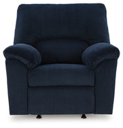 SimpleJoy Navy Recliner - Lara FurnitureRecliner Chair