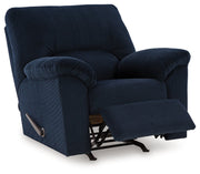 SimpleJoy Navy Recliner - Lara FurnitureRecliner Chair