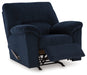SimpleJoy Navy Recliner - Gate FurnitureRecliner Chair