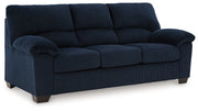 SimpleJoy Navy Sofa - Lara FurnitureSofa