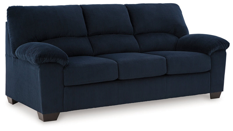 SimpleJoy Navy Sofa - Lara FurnitureSofa