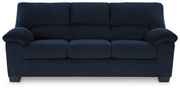 SimpleJoy Navy Sofa - Lara FurnitureSofa