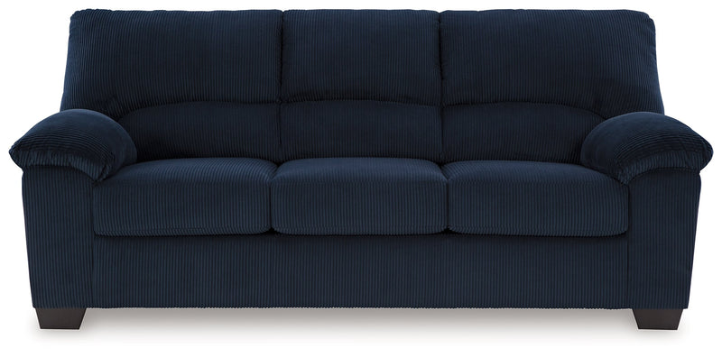 SimpleJoy Navy Sofa - Lara FurnitureSofa