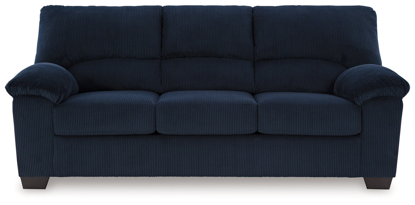 SimpleJoy Navy Sofa - Gate FurnitureSofa
