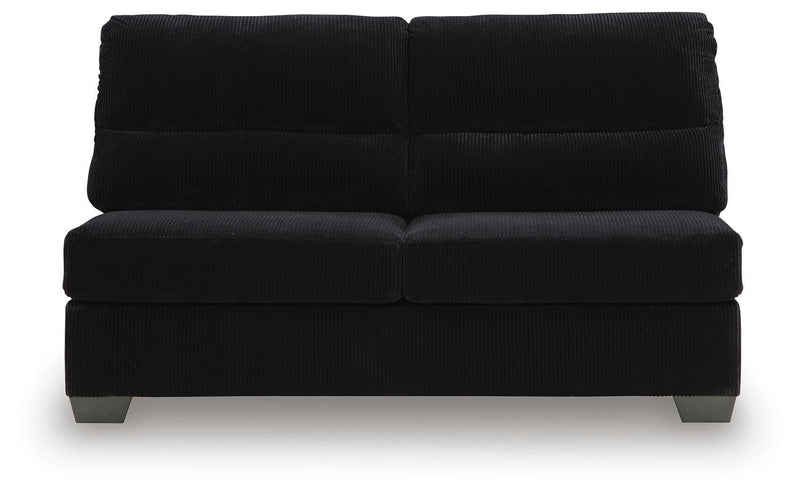 SimpleJoy Onyx Armless Loveseat - 2420434