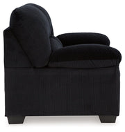 SimpleJoy Onyx Loveseat - Lara FurnitureLoveseat