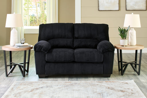 SimpleJoy Onyx Loveseat - Gate FurnitureLoveseat