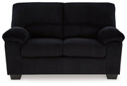 SimpleJoy Onyx Loveseat - Lara FurnitureLoveseat