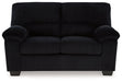 SimpleJoy Onyx Loveseat - Gate FurnitureLoveseat