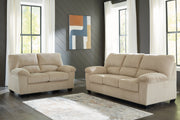 SimpleJoy Sand Living Room Set - Lara FurnitureLiving Room Set