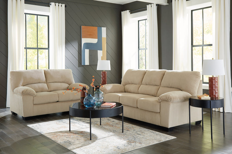 SimpleJoy Sand Living Room Set - Lara FurnitureLiving Room Set
