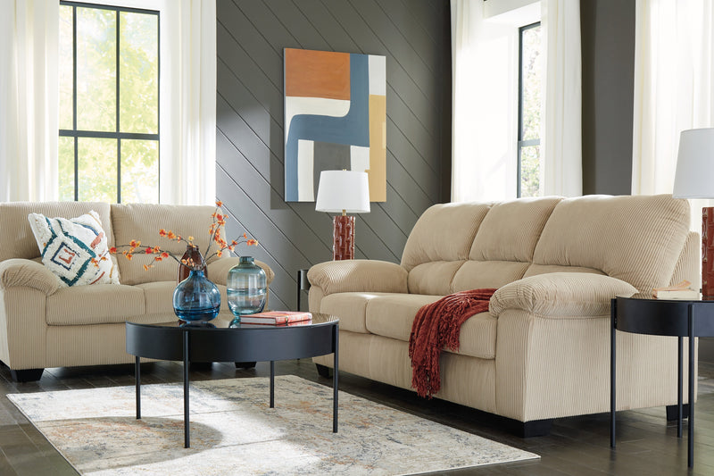SimpleJoy Sand Living Room Set - Lara FurnitureLiving Room Set