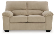 SimpleJoy Sand Loveseat - Lara FurnitureLoveseat