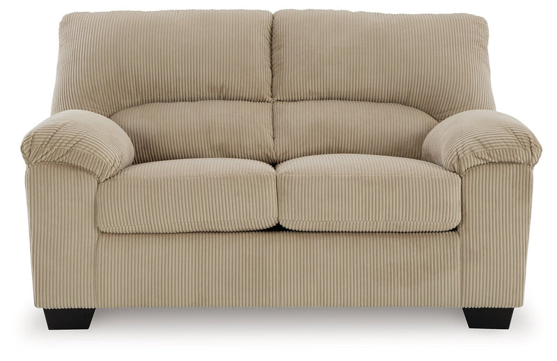 SimpleJoy Sand Loveseat - Lara FurnitureLoveseat