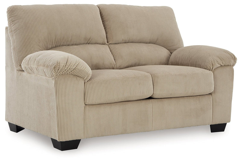 SimpleJoy Sand Loveseat - Lara FurnitureLoveseat