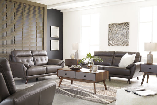 Sissoko Gray Living Room Set - Lara Furniture