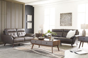 Sissoko Gray Living Room Set - Lara Furniture