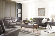 Sissoko Gray Living Room Set - Lara Furniture