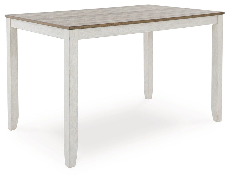 Skempton Counter Height Dining Table and Bar Stools (Set of 7) - Lara FurnitureCounter Height Table