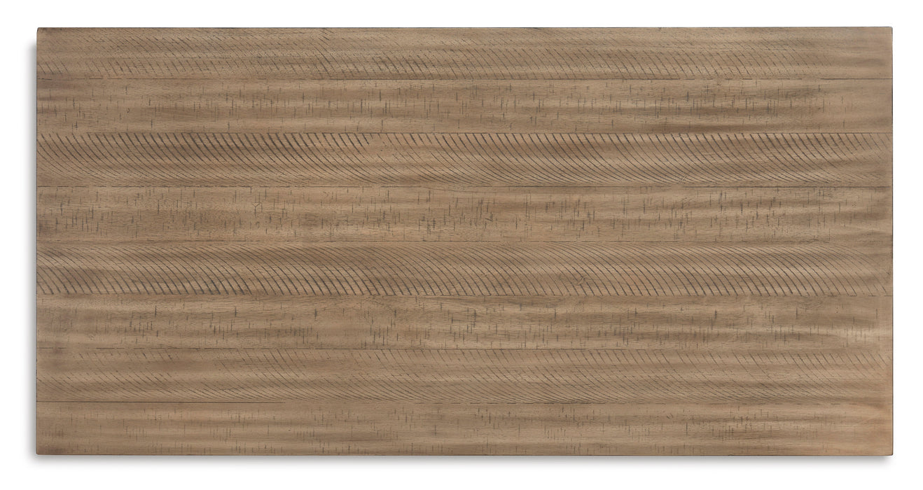 Skempton White/Light Brown 3 - Piece Counter Height Set w/ Stools - Gate FurnitureCounter Height Set