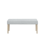 Skyla - Gray Upholstered Bench - D214-BN