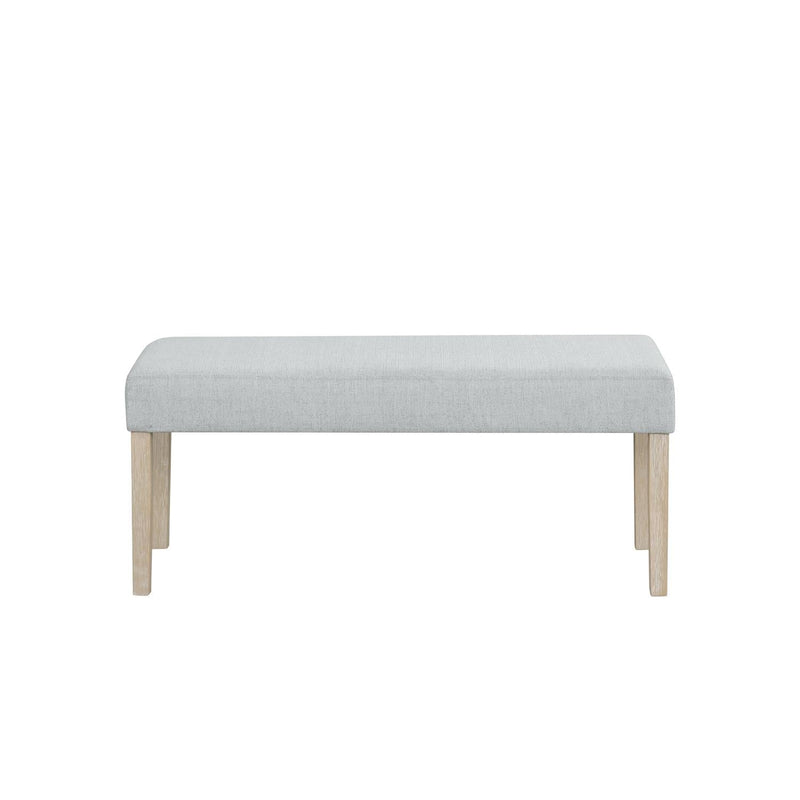 Skyla - Gray Upholstered Bench - D214-BN