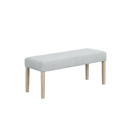 Skyla - Gray Upholstered Bench - D214-BN