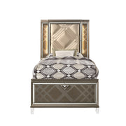 Skylar Twin Bed W/Led & Storage - 25340T