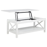 Skyview 44-inch Rectangular Lift Top Coffee Table White - 722088