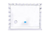 SM3942-SMART MIRROR 32 X 45 - SILVER  BLUETOOTH SPEAKES CHARGING PORT - 210000006502