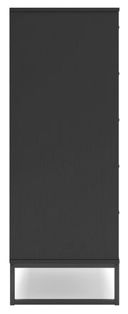 Socalle Black Chest of Drawers - EB1865-245