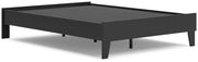 Socalle Black Full Platform Bed - EB1865-112