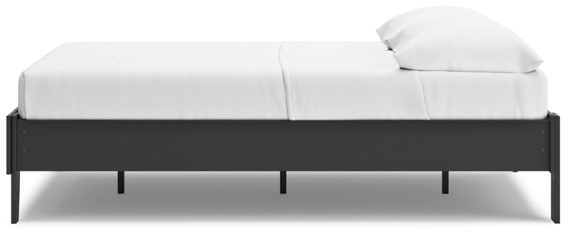 Socalle Black Full Platform Bed - EB1865-112