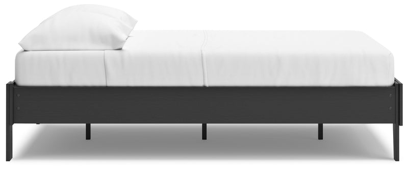 Socalle Black Full Platform Bed - EB1865-112