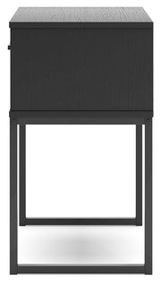 Socalle Black Nightstand - EB1865-291