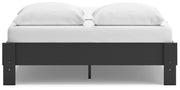 Socalle Black Queen Platform Bed - EB1865-113