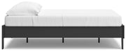 Socalle Black Full Platform Bed from Ashley - Lara Furniture