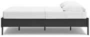 Socalle Black Full Platform Bed from Ashley - Lara Furniture
