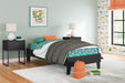 Socalle Black Youth Platform Bedroom Set - Gate FurnitureYouth Bedroom Set